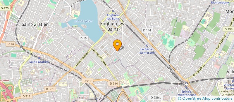 localisation de l'entreprise SCI HYDRO à ENGHIEN-LES-BAINS