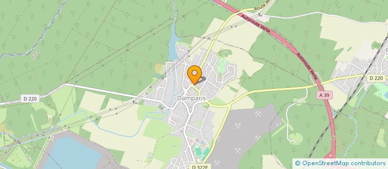 localisation de l'entreprise SCI HYGIE  DAMPARIS