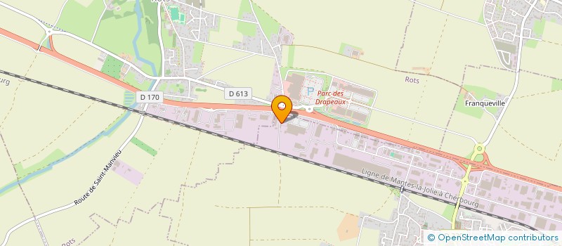 localisation de l'entreprise SCI HYGIE  CARPIQUET