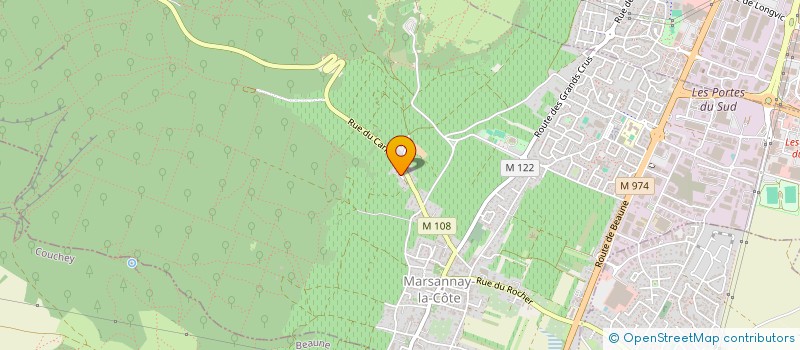 localisation de l'entreprise SCI HYNEK RABUT à MARSANNAY-LA-COTE