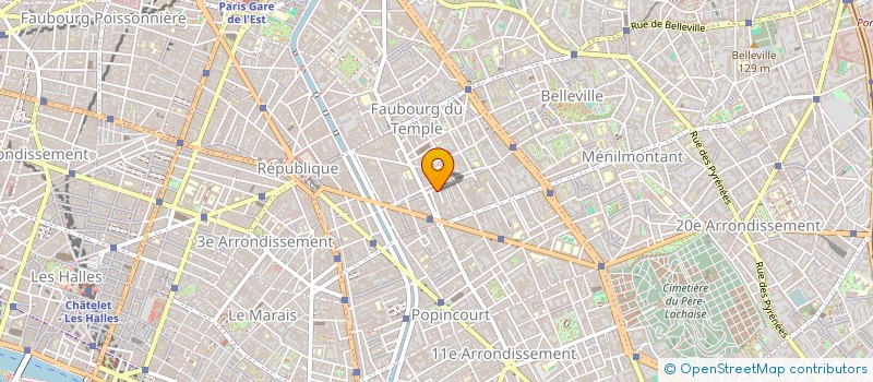 localisation de l'entreprise SCI HYPATIA  PARIS