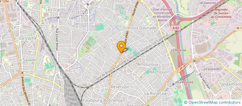 localisation de l'entreprise SCI HYPE à TOULOUSE