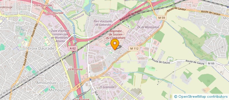 localisation de l'entreprise SCI HYPERION à TOULOUSE