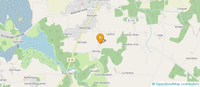 localisation de l'entreprise SCI HYPPOCRATE  LOCOAL-MENDON