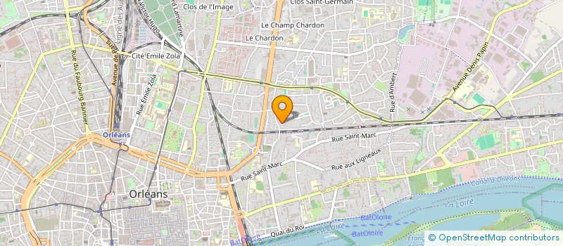 localisation de l'entreprise SCI HYPPOLYTE à ORLEANS