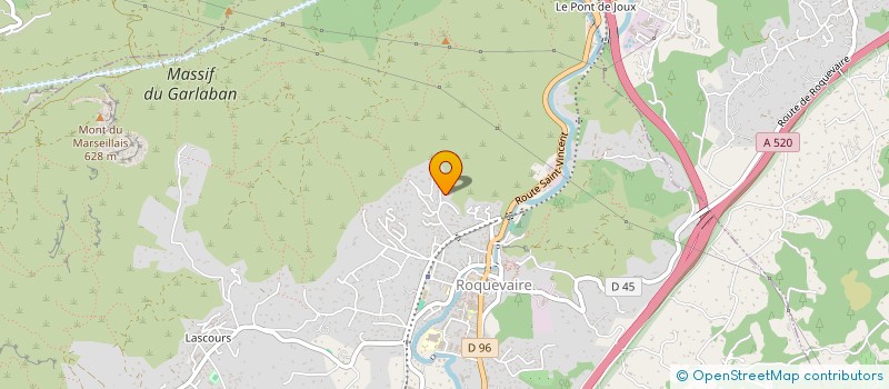 localisation de l'entreprise SCI HYSOPE  ROQUEVAIRE