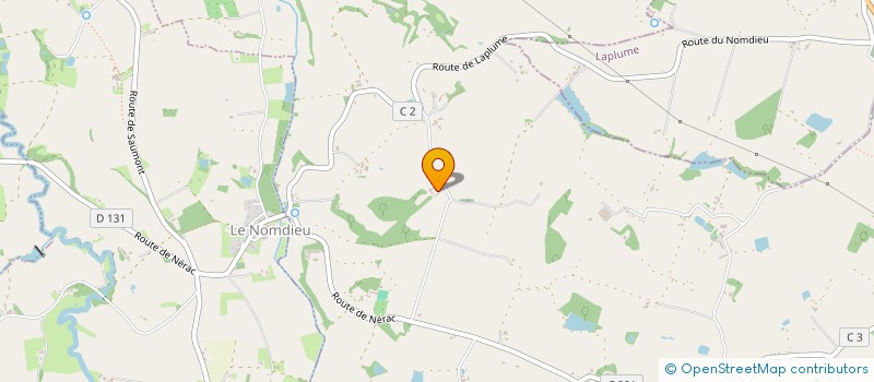 localisation de l'entreprise SCI I.B.P  SAINT VINCENT DE LAMONTJOIE