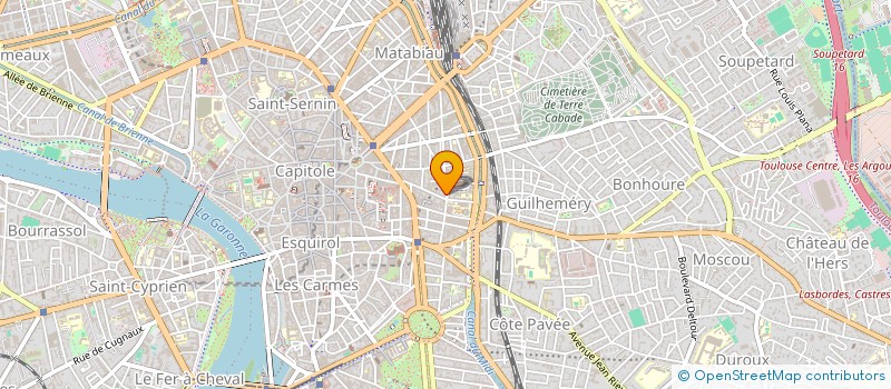 localisation de l'entreprise SCI I.B.P à TOULOUSE