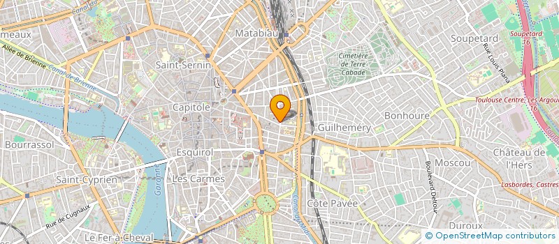 localisation de l'entreprise SCI I.B.P à TOULOUSE