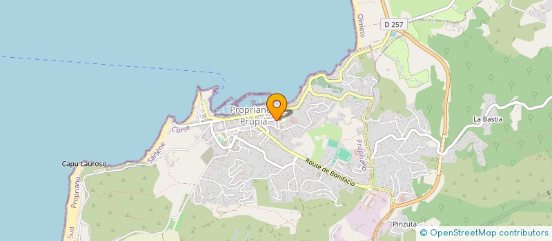 localisation de l'entreprise SCI I CASEDDI à PROPRIANO