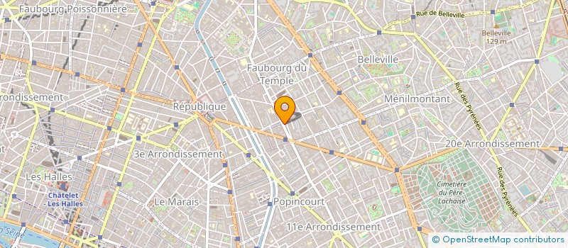 localisation de l'entreprise SCI I.COHEN  PARIS