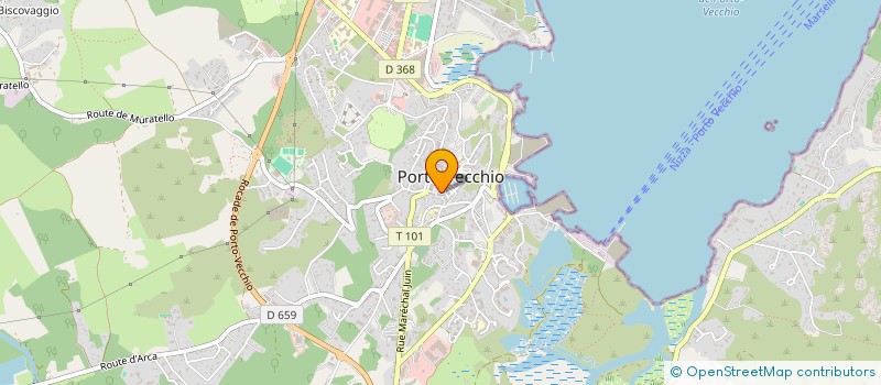 localisation de l'entreprise SCI I CUCINI  PORTO-VECCHIO