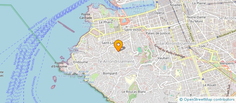 localisation de l'entreprise SCI I.D.1 à MARSEILLE
