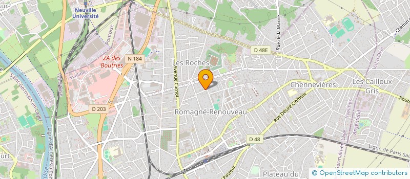 localisation de l'entreprise SCI I D A  CONFLANS-SAINTE-HONORINE