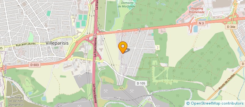 localisation de l'entreprise SCI I.D.L.  CLAYE-SOUILLY