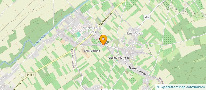 localisation de l'entreprise SCI I.D.P. à MAREAU-AUX-PRES