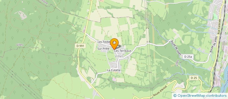 localisation de l'entreprise SCI I FIORETTI  VILLES