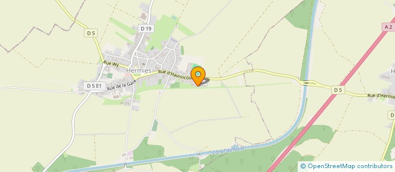 localisation de l'entreprise SCI I.G.M.  HERMIES