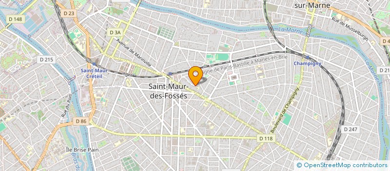 localisation de l'entreprise SCI I.G.N. à SAINT-MAUR-DES-FOSSES