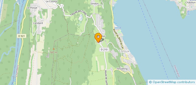 localisation de l'entreprise SCI I.H.M. IMMOBILIER HENRY MARQUET  CHANAZ