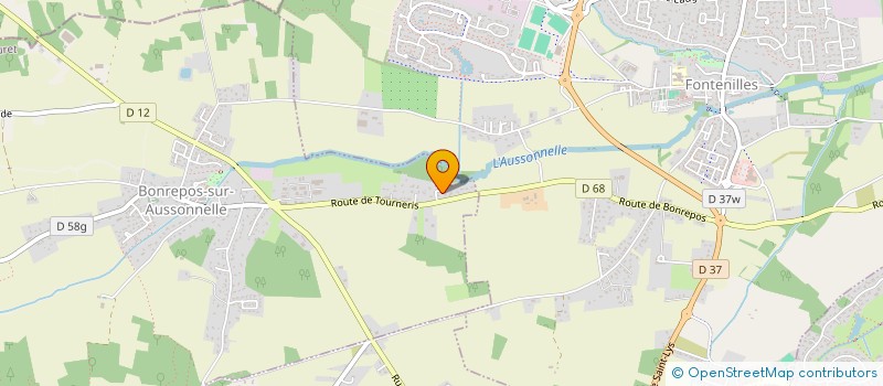 localisation de l'entreprise SCI I.MOB  BONREPOS-SUR-AUSSONNELLE