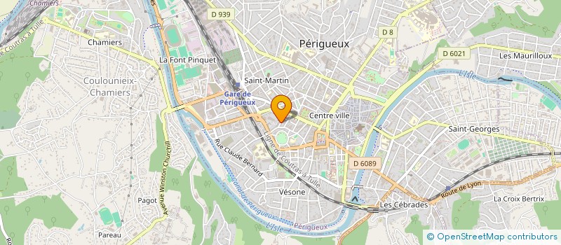 localisation de l'entreprise SCI I.N à PERIGUEUX