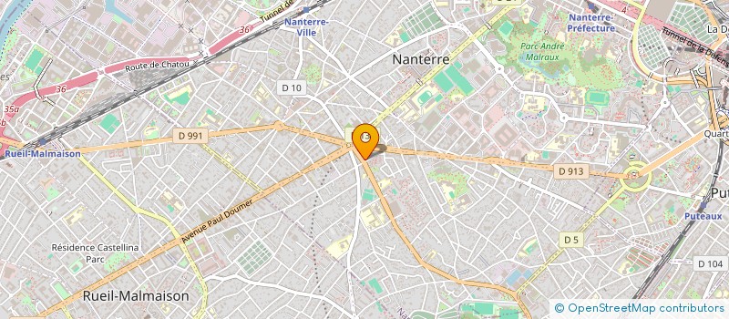 localisation de l'entreprise SCI I.N.G & ASSOCIES  NANTERRE