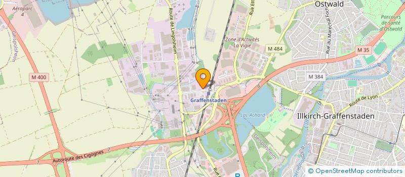 localisation de l'entreprise SCI I PALIRI  GEISPOLSHEIM