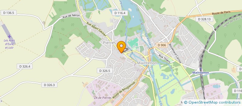 localisation de l'entreprise SCI I-PFUND à PIERRES