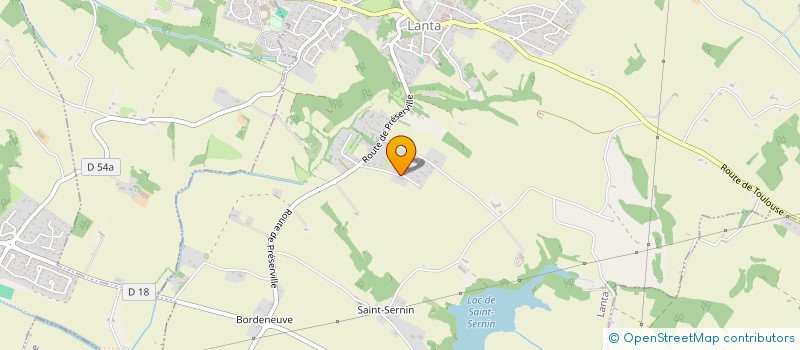 localisation de l'entreprise SCI I S E M  LANTA