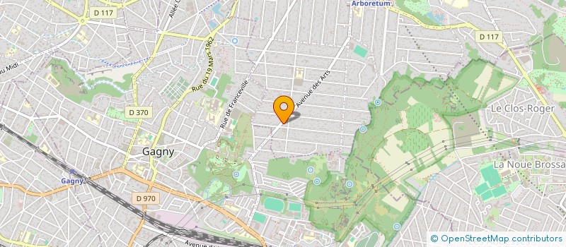 localisation de l'entreprise SCI I.T.A  MONTFERMEIL