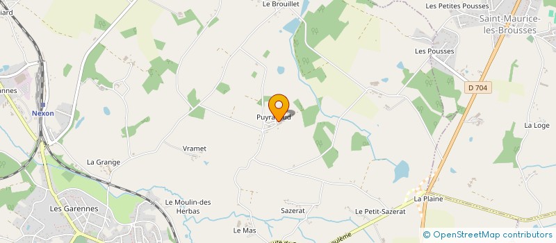 localisation de l'entreprise SCI I.T.F  NEXON