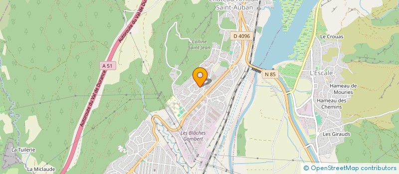 localisation de l'entreprise SCI I2M  CHATEAU-ARNOUX-SAINT-AUBAN