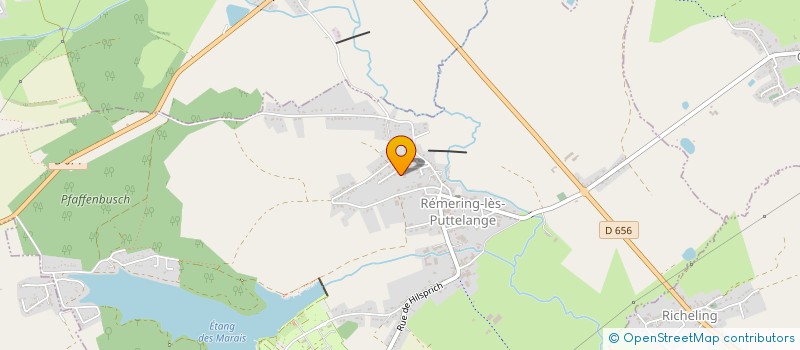 localisation de l'entreprise SCI IACO  RICHELING