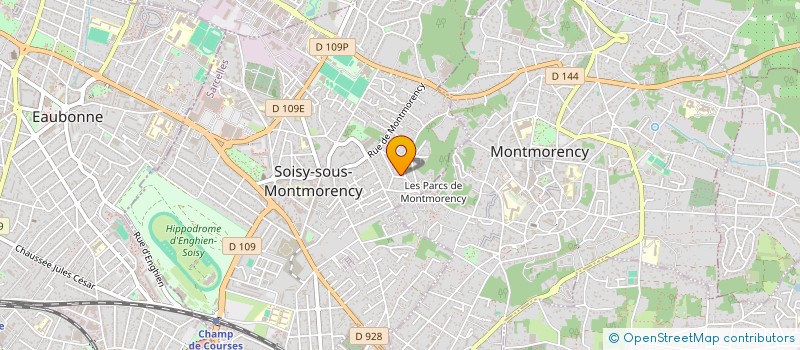 localisation de l'entreprise SCI IAE INVEST à SOISY-SOUS-MONTMORENCY