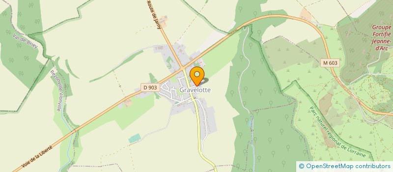 localisation de l'entreprise SCI IAGNEMMA  GRAVELOTTE