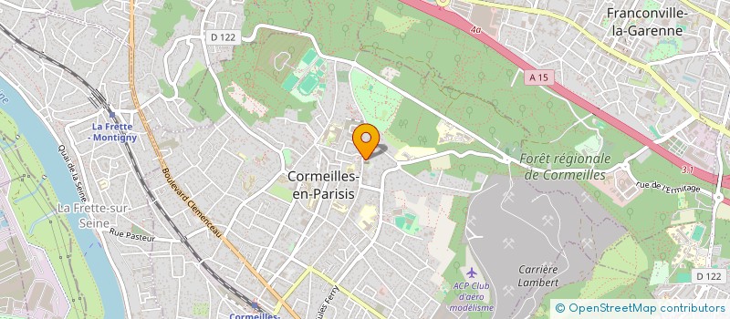 localisation de l'entreprise SCI IAM  CORMEILLES-EN-PARISIS