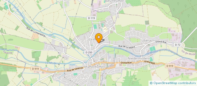 localisation de l'entreprise SCI IANCOVICI  VAL-DE-MODER