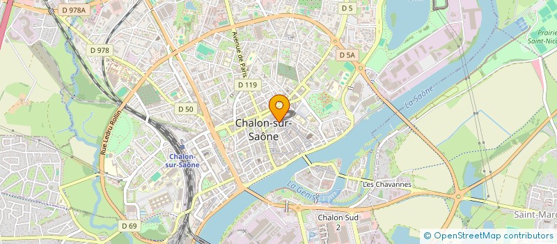 localisation de l'entreprise SCI IANKA à CHALON-SUR-SAONE