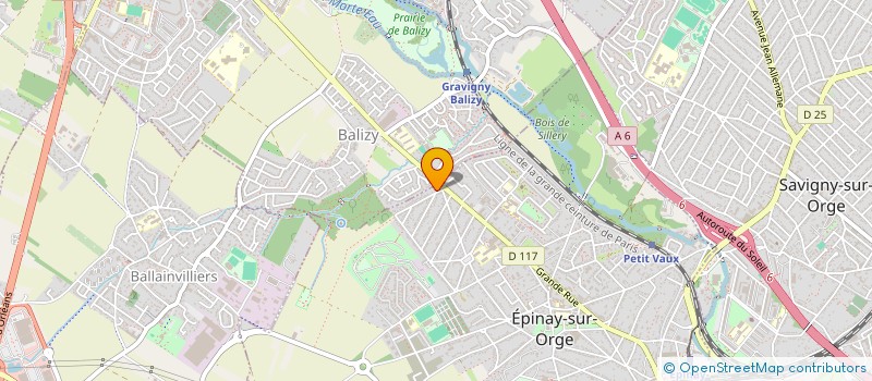 localisation de l'entreprise SCI IANNA  EPINAY-SUR-ORGE