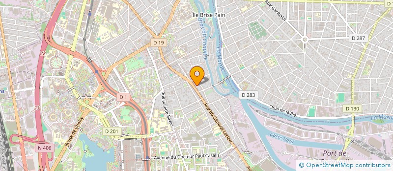 localisation de l'entreprise SCI IAPTEFF à CRETEIL