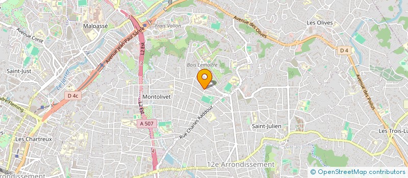 localisation de l'entreprise SCI IARD à MARSEILLE