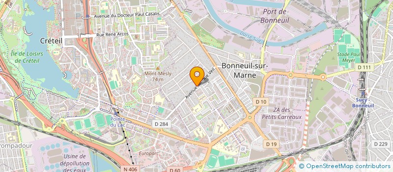 localisation de l'entreprise SCI IAS à BONNEUIL-SUR-MARNE
