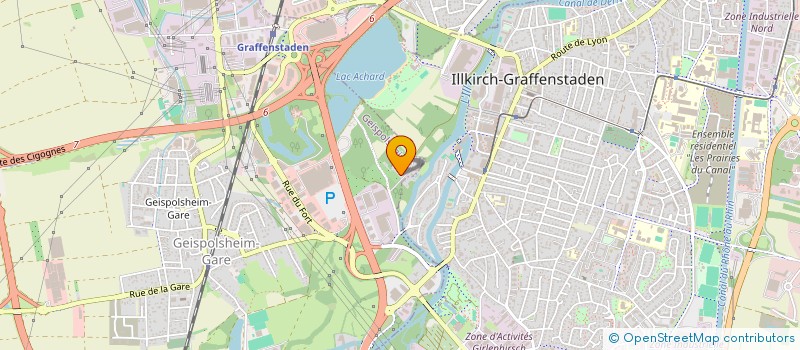 localisation de l'entreprise SCI IBANAY  GEISPOLSHEIM