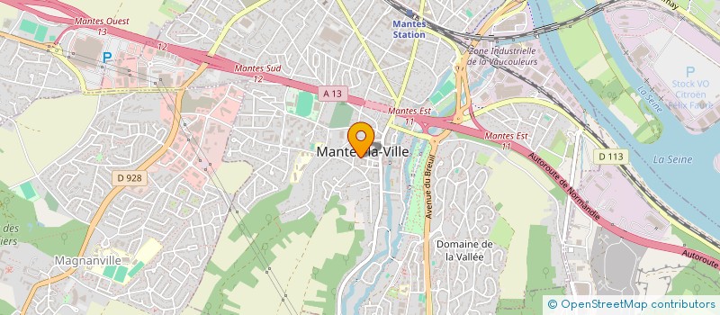 localisation de l'entreprise SCI IBARBACHEN  MANTES-LA-VILLE