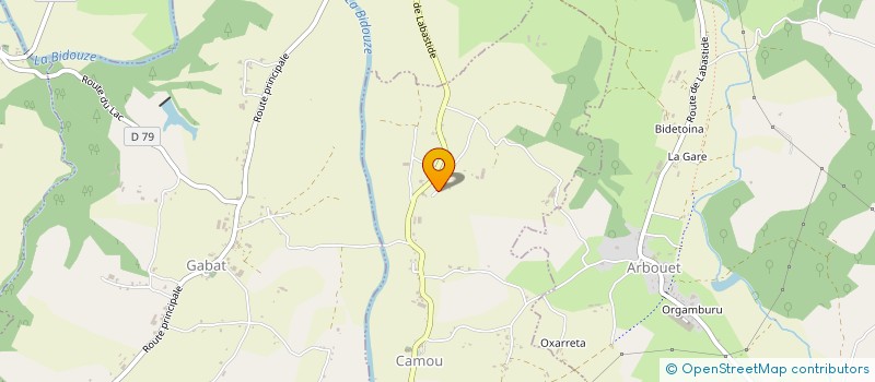 localisation de l'entreprise SCI IBARNIA  MEHARIN