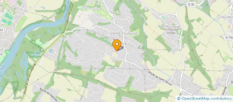 localisation de l'entreprise SCI IBERICA  VIEILLE-TOULOUSE