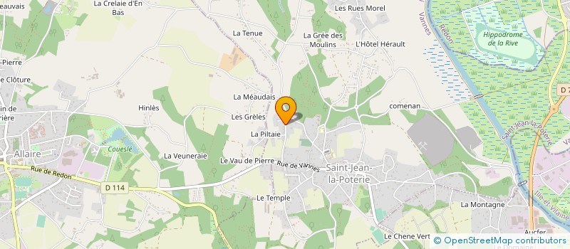 localisation de l'entreprise SCI IBISCUS  SAINT-JEAN-LA-POTERIE