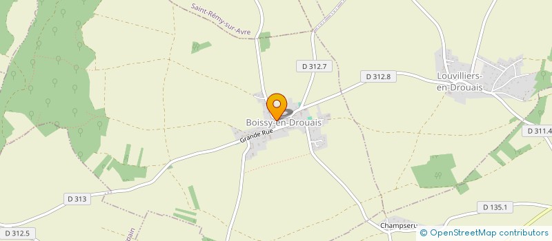 localisation de l'entreprise SCI IBIZA à BOISSY-EN-DROUAIS