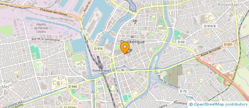 localisation de l'entreprise SCI IBJ à DUNKERQUE